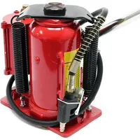 Wiltec Wagenheber Flaschenwagenheber aus Stahl, pneumatisch & manuell