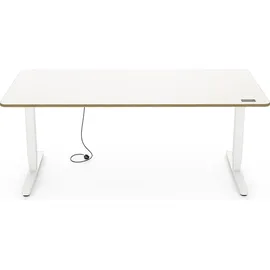 Yaasa Schreibtisch 180 x 80 cm Weiß