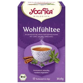 Yogi Tea Wohlfühl Tee Teebeutel 17 x 1,8 g
