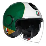 AGV Eteres Ago 1 E2206 Jethelm - Green / White - S