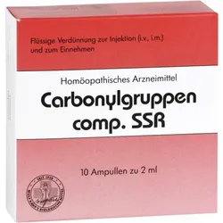CARBONYLGRUPPEN comp. SSR Ampullen 10 St