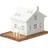 r√§der design Lichthaus Skihütte 18 x 12 x 13 cm Weiß