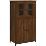 vidaXL Highboard Braun Eichen-Optik 62x32x106,5 cm Holzwerkstoff