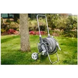 Bradas Schlauchwagen 20 m weiß-silber