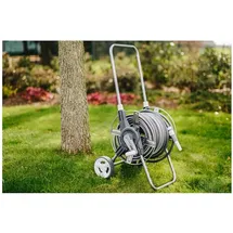 Bradas Schlauchwagen 20 m weiß-silber