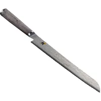 MIYABI 5000mcd Damastmesser Brotmesser 24 cm Schwarz/Silber