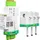 Nous ZigBee Smart DIN Stromzähler 120A Energieverbrauchsmonitor, Kompatibel mit Alexa & Google Home, DIN-Schienenmontage, Echtzeit-Überwachung