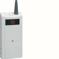 Hager TR351A Konzentrator, Unidirectionaler Funkeingänge, KNX, weiß.Funk Eingangs-Konzentrator dient als Schnittstelle zwischen verdrahteten
