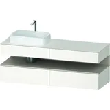 Duravit Waschtischunterschrank wandhängend „Qatego“ 160 × 60 × 55 cm