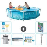 Frame Pool Rund - 305x76 Cm - 7-teilig  S226