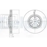 Delphi Bremsscheibe BG4266