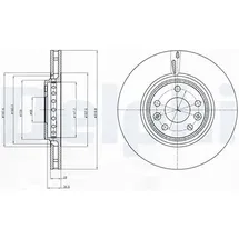 Delphi Bremsscheibe BG4266