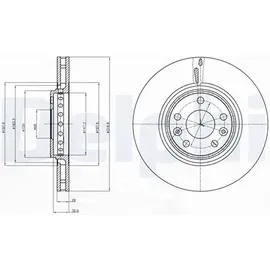 Delphi Bremsscheibe BG4266