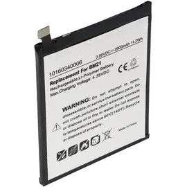 AccuCell Akku passend für Xiaomi Mi Note Akku Xiaomi BM21 Akku