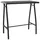 vidaXL Gartenbar Set 5-tlg. Schwarz/Grau
