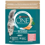 Purina Katzenfutter One Bifensis Adult Erwachsene Lachs 800 g