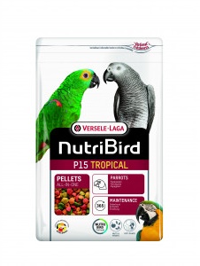Nutribird P15 Tropical Papegaaien vogelvoer  10 kg