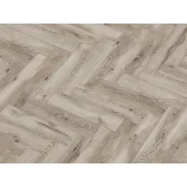 Classen Fischgrät Ville La Senia 64,3 x 13,1 cm Eiche hellgrau