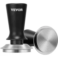 Vevor 58mm Espresso Tamper Edelstahl Kaffeestampfer mit Feder Kaffeewerkzeug