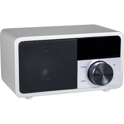 Kathrein DAB+ 1 mini si DAB+/UKW mit Bluetooth (DAB+, UKW, Bluetooth), Radio, Silber