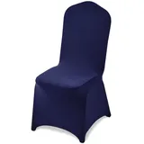 Vevor Stuhlhusse 50 Stk. Marineblau 51 x 45 x 95 cm