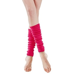 Strick-Beinstulpen, pink