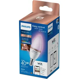 Philips LED-Kerze 4,9W E14 2200K RGBW