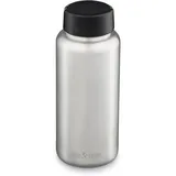 Klean Kanteen Wide Loop Cap Trinkflasche 1.2l brushed stainless (1009495)