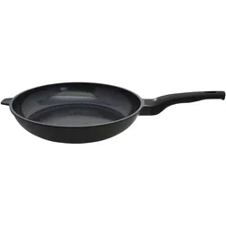 Bratpfanne ELO "Siloncast", schwarz, H:6,25cm Ø:32cm, Pfannen, hochwertige Antihaftversiegelung, Softtouch-Stil, induktionsgeeignet