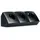 McPower Mehrfachsteckdose Flair 0,15 m Schwarz 3 St.