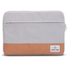 Canvas Laptop Sleeve 13" grey-brown