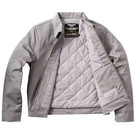 West Coast Choppers Og Lined Work Jacke Silber/Grau M