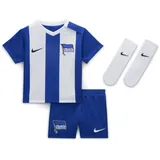 Hertha BSC 2024/25 Stadium Home Nike Replica Fußballtrikot-Set für Babys und Kleinkinder - Blau, 24-36M