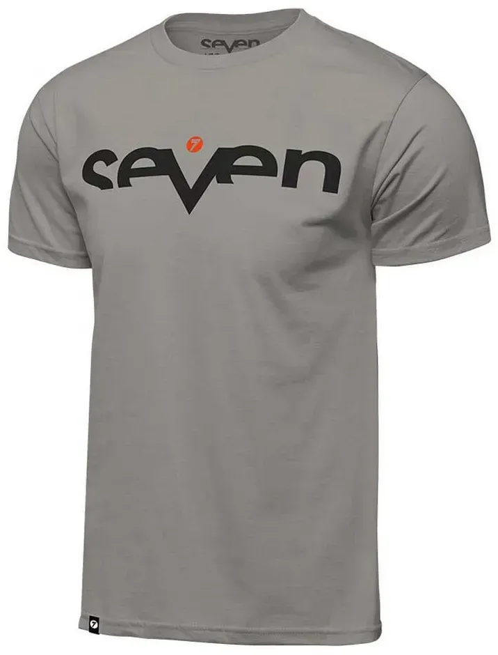 Seven Brand Kurzarm-t-shirt - Light Grey - S