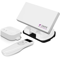 Selfsat Snipe Platinum Single - Mit BT Fernbedienung und iOS / Android Steuerung sowie GPS-Modul