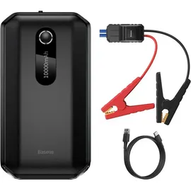 Baseus Power Bank Power Starter 10000mAh 1000A USB (black) Powerbank / Krokodilklemmen schwarz