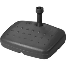 Doppler Balkonfüllschirmständer 17 l Anthrazit für Rohr bis 32 mm