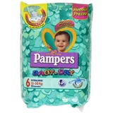 Pampers Baby Dry Windeln extragroß, Größe 6 (30 – 15 kg), 15 Stück