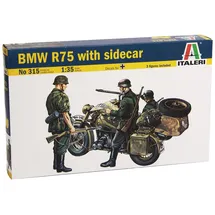 Italeri Modellbausatz BMW R75 mit Beiwagen 1:35