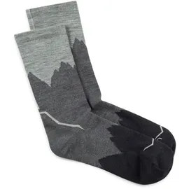 Buff Merino Lightweight Crew Trekkingsocken 2 Paar Schwarz 36-38