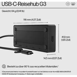 HP USB-C Reisehub G3