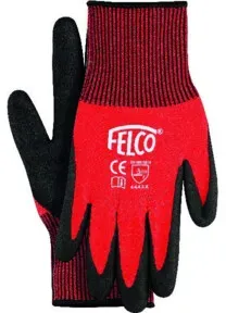 FELCO Arbeitshandschuhe Größe S gestrickt Nitrilbeschichtung