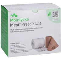 Mölnlycke Health Care GmbH Mepi Press 2 Lite Komp.S.10cm Knöchelumf.18-32cm