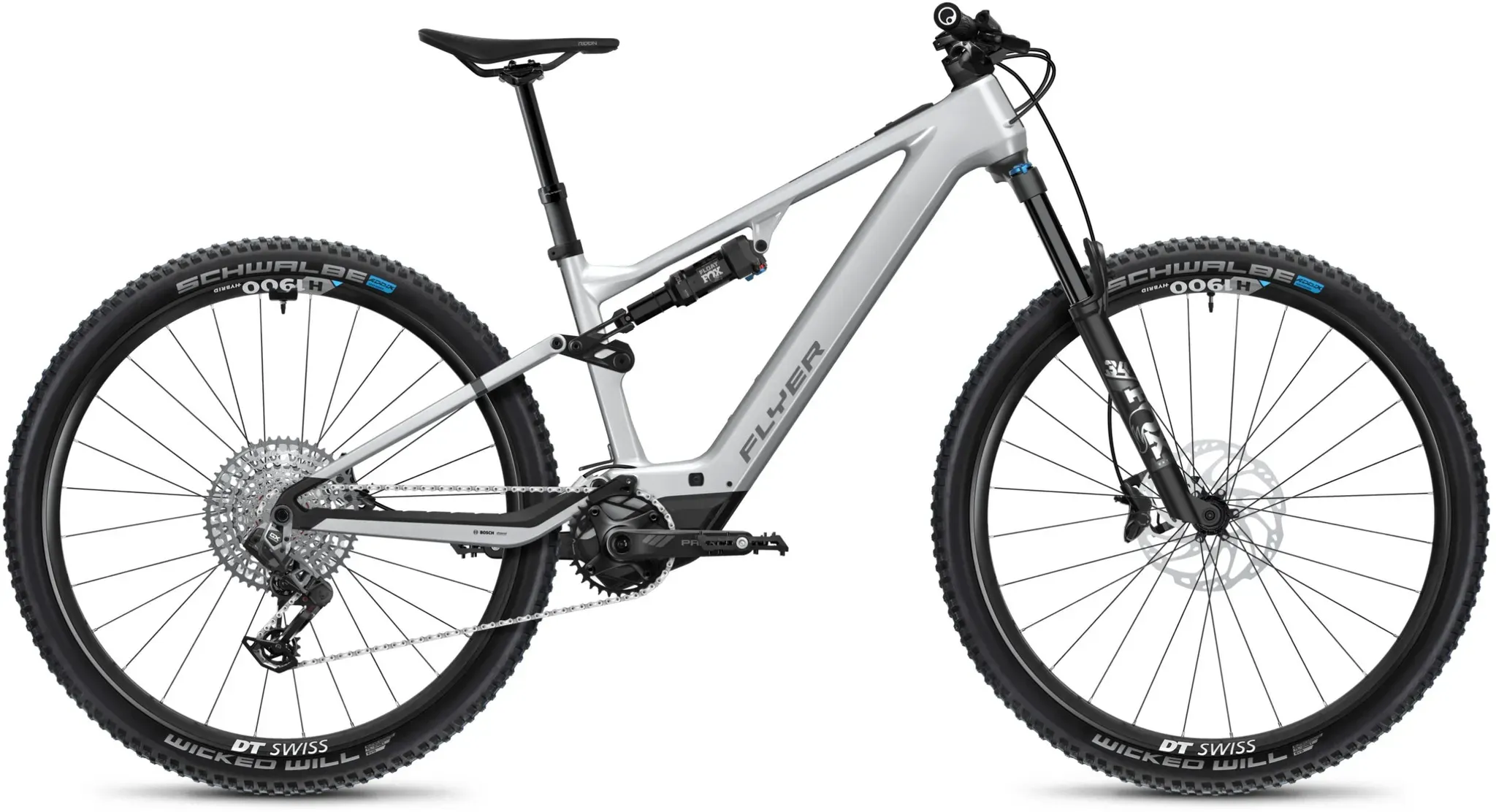 Flyer G1 Uproc SL:X 6.50 Performance Line SX 400Wh - L - Cast Silver Gloss
