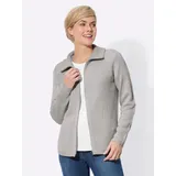 Classic Basics Strickjacke grau