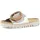 Gabor "Pantolette", Damen, Gr. 43 gold, Schuhe Pantolette