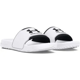 Under Armour Ignite Select Slides Badelatschen Herren 100 white/white/black 40