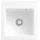 Villeroy & Boch Subway 45 XS stone white + Handbetätigung + Lochbohrungen