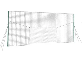 Open Goaaal - Fußballtor & Abprallnetz - Fußball Rebounder/Ziel/Rücklaufsperre Alles in einem Trainingsgerät (Standard)