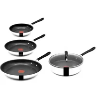 Tefal Jamie Oliver Pfannen-Set 3-tlg. 20 cm + 24 cm + 28 cm